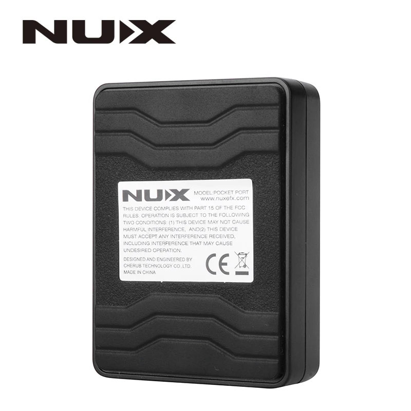 NUX карманный портативный Гитарный USB аудио интерфейс 192 кГц/24 бит