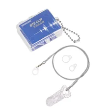 За ухом BTE слуховой аппарат односторонний зажим веревка держатель протектор для детей и взрослых