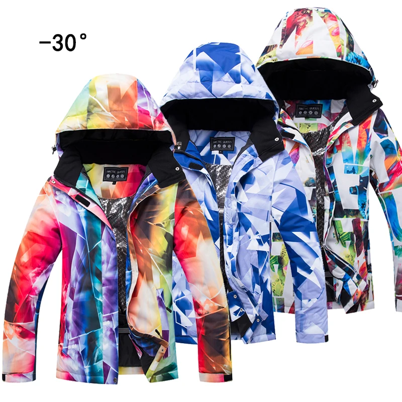 

2018outdoor snowboard jacket women models winter windproof waterproof warm breathable high quality ski shirt women free shipping