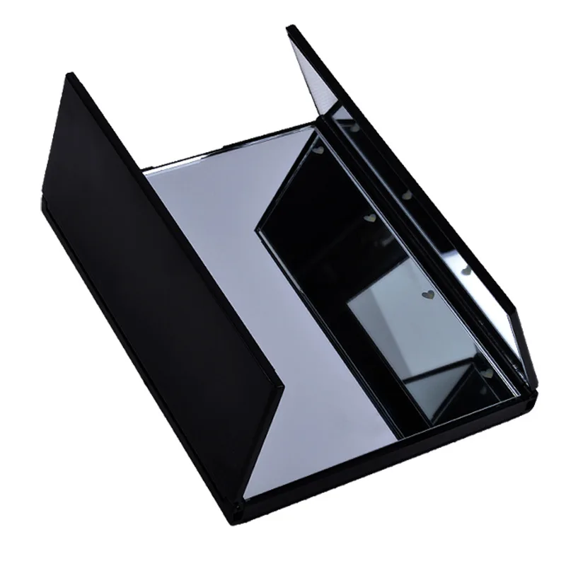 

Portable 8 LED Touch Makeup Screen Mirror Folding Table Lights Cosmetic Mirror pocket mirror