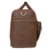 Men's Crazy Horse Leather Travel Bag Cow Leather Big Travel Duffel Durable Cowhide Weekend Bag Man Genuine Leather Luggage Bag ► Photo 3/6