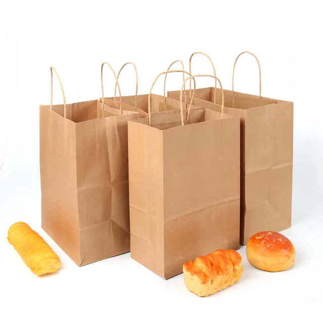 Fanlus Brown Kraft Bag Birthday Party Gift Favor Set Fanlus Brown Kraft Bag Birthday Party Gift Favor Set Paper Bags With Handles