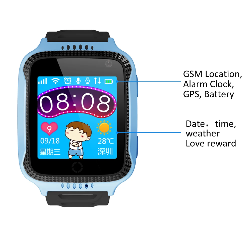 Q528 Y21 сенсорный экран детские gps часы с камерой освещение Смарт часы монитор сна gps SOS детские часы PK Q750 Q90