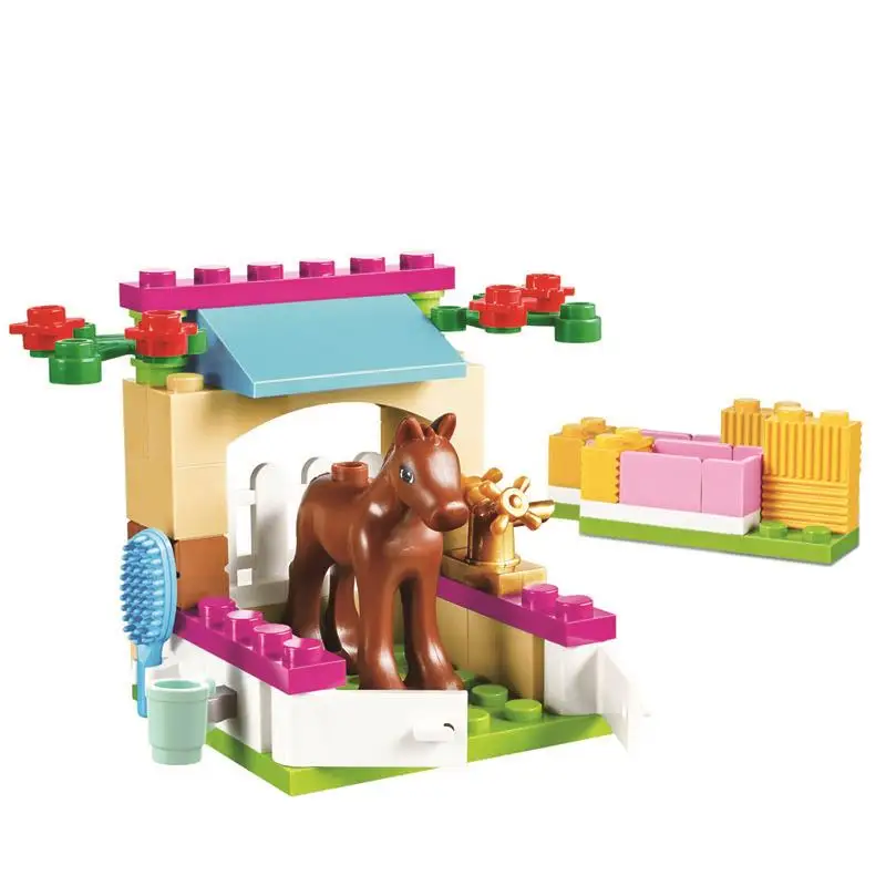 10552-10533-2-set-Friend-Little-Foal-Stables-Friends-Building-Blocks-Set-Christmas-Birthday-gift-Bricks