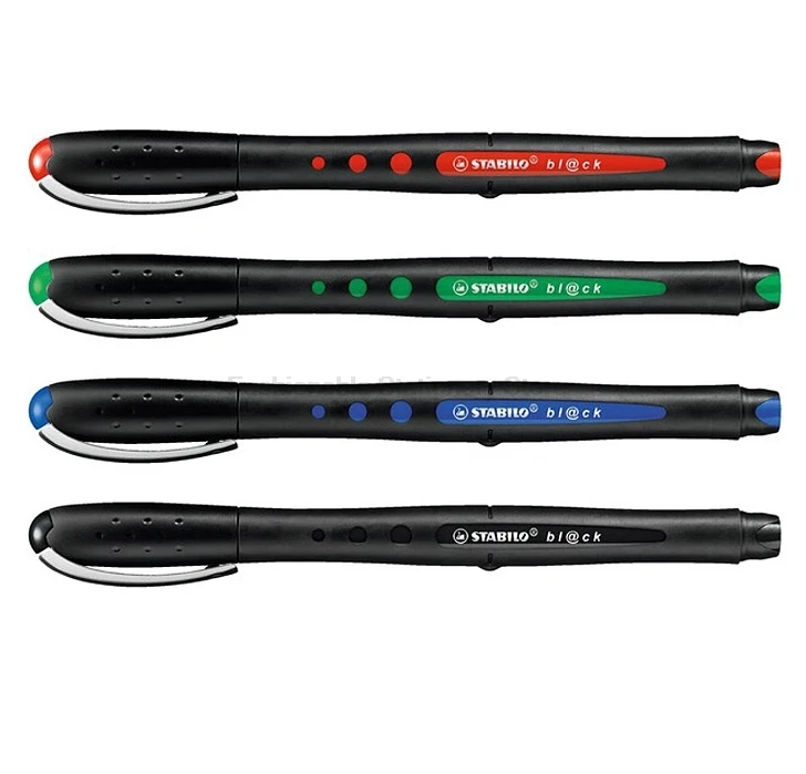 

2 Pcs/Lot Stabilo 1016 Gel Pen High Quality Ball and Nib Antiskid Holding Write Smoothly Long-lasting Ink Office And School