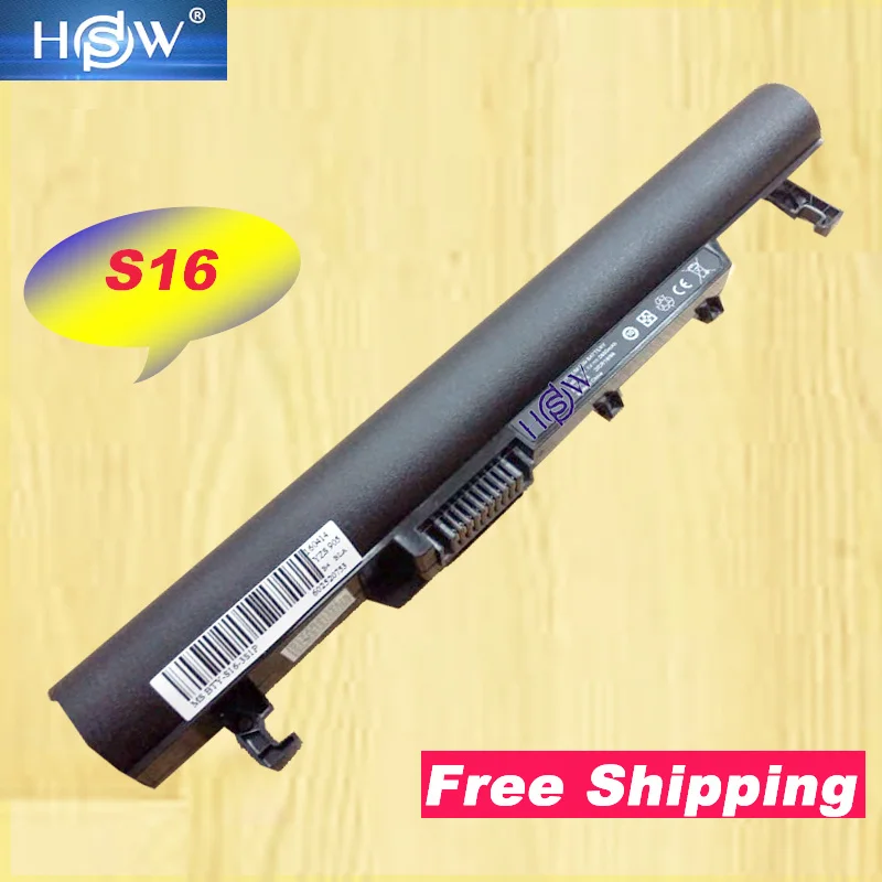 HSW Новый аккумулятор для ноутбука 925T2008F BTY-S16 BTY-S17 MSI MS-N082 Wind U180 U160 U160DX U160DXH U160MX Black |