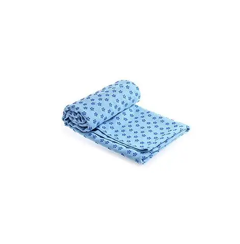 Нескользящий коврик для йоги, полотенце, Противоскользящий коврик из микрофибры для йоги, размер 183 см* 61 см 72 ''x 24'', полотенце для магазина, одеяла для Пилатес, фитнеса - Цвет: Небесно-голубой