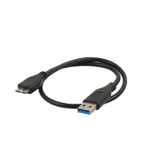 Super velocidade usb 3.0 macho a para micro b cabo, para disco rígido externo hdd jul20 preço de fábrica profissional envio direto da gota