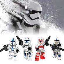 

Star Wars Building Blocks Clone Soldiers Yoda The Last Jedi Compatible LegoING Figures Toys for Children Gifts WW2 Jedi Knight