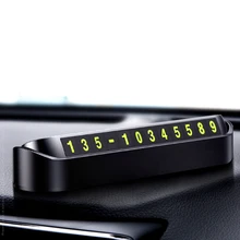 Temporary Parking Card Phone Number Card Plate for Great Wall Haval Hover H3 H5 H6 H7 H9 H8 H2 Emblem M4 Wingle 5for chery lifan(China)