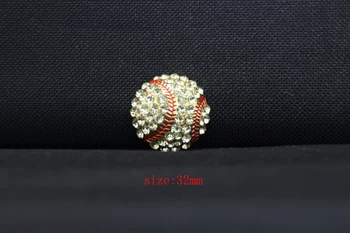 

Free Shipping Wholesale 10pcs/lot Sports buckle Rhinestone Buckle Softball Buckle Ribbon Slider Flip Flop Buckle SFT01