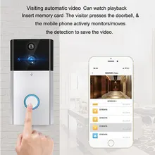 Cheap Smart Doorbell IP Video WIFI wireless doorbell Intercom Door Phone With Camera For Apartments IR Alarm Wireless Security Camera Cheap Smart Doorbell IP Video WIFI wireless doorbell Intercom Door Phone With Camera For Apartments IR Alarm Wireless Security Camera