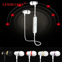 S6 Sports Bluetooth Earphone Fone De Ouvido Stereo Bluetooth Headset Wireless Earpieces Sweatproof for Run Gym LJ-MILLKEY LZ001