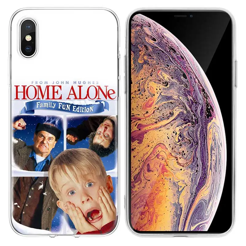 Чехол для Apple iPhone 7 5 5S SE 5C 6 6S 8 6/6S 7/7S 8/8S Plus чехол для iPhone 11 11Pro X XR XS MAX Home Alone мягкий чехол с принтом