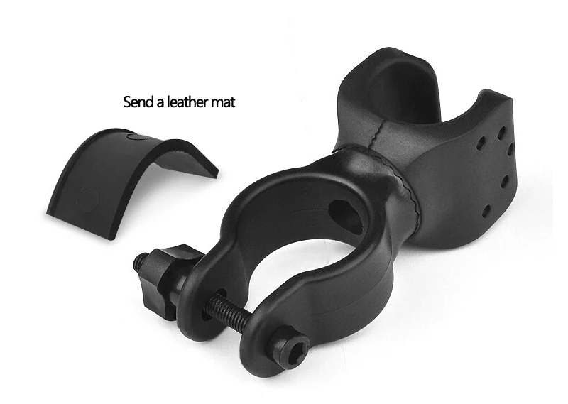 Top Westing Biking 360 Degree  Bike Torch Holder Bicycle Front Bracket Cycling Holder Flashlamp Handlebar Clamp Cycling Light Holder 3