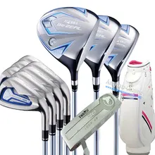 Новые женские клюшки для гольфа HONMA 525 полный набор HONMA драйвер для гольфа. Дерево. утюги. клюшка графитовая клюшка для гольфа плюс сумка для клубов