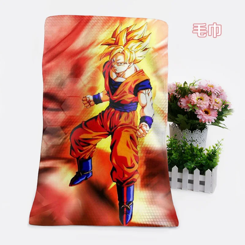 IVYYE 1 шт. Dragon Ball Модные индивидуальные аниме банное полотенце s платок мягкое полотенце для лица мультфильм мочалка унисекс Новинка