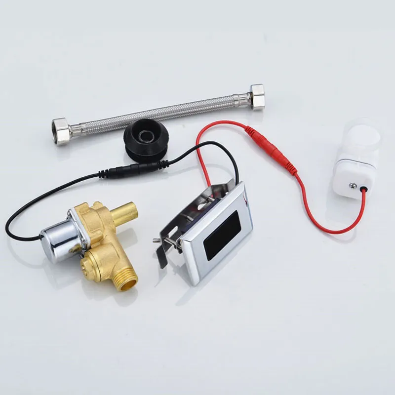 Kit De Chasse D'eau Sans Contact, Chasse D'eau Automatique, Chasse D'eau Mains Libres à Capteur Infrarouge Externe | Leroy Merlin