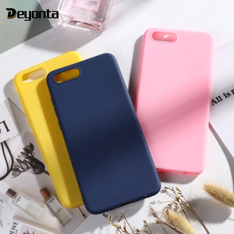 

Color Matte Phone Case For Huawei Honor View 10 Case Silicone Soft TPU Back Cover For Huawei Honor V10 V 10 5.99 inch Case Coque