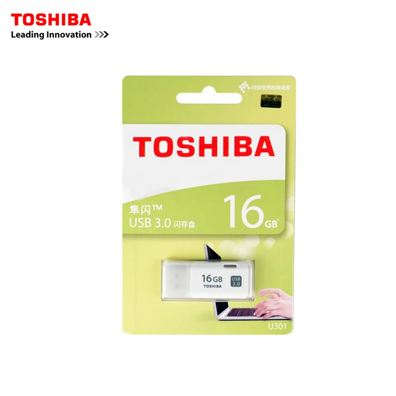 TOSHIBA USB флэш накопитель 16 ГБ реальная емкость THUHYBS 3 0 г качества карта памяти Pen drive