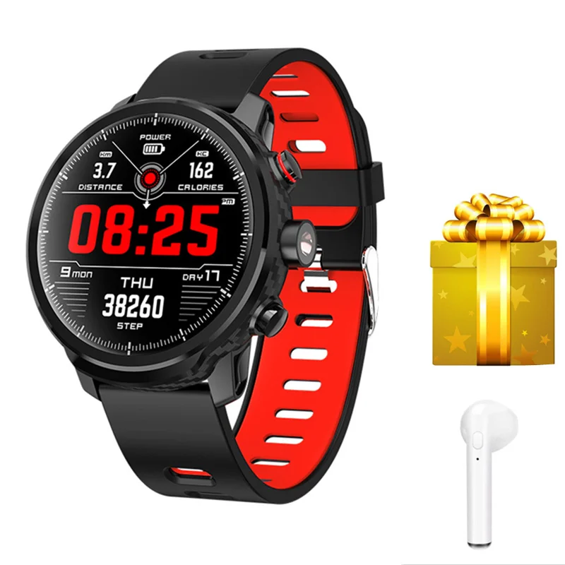 

Smart Bracelet Watch L5 ip68 Waterproof call message reminder smart watch Men Bluetooth Android Wristband for ios android+gift
