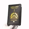 Wakanda Passport Holder Rfid Blocking Pu Leather Asgard Passport Case Travel Wallet Black Covers for Passports ► Photo 2/6