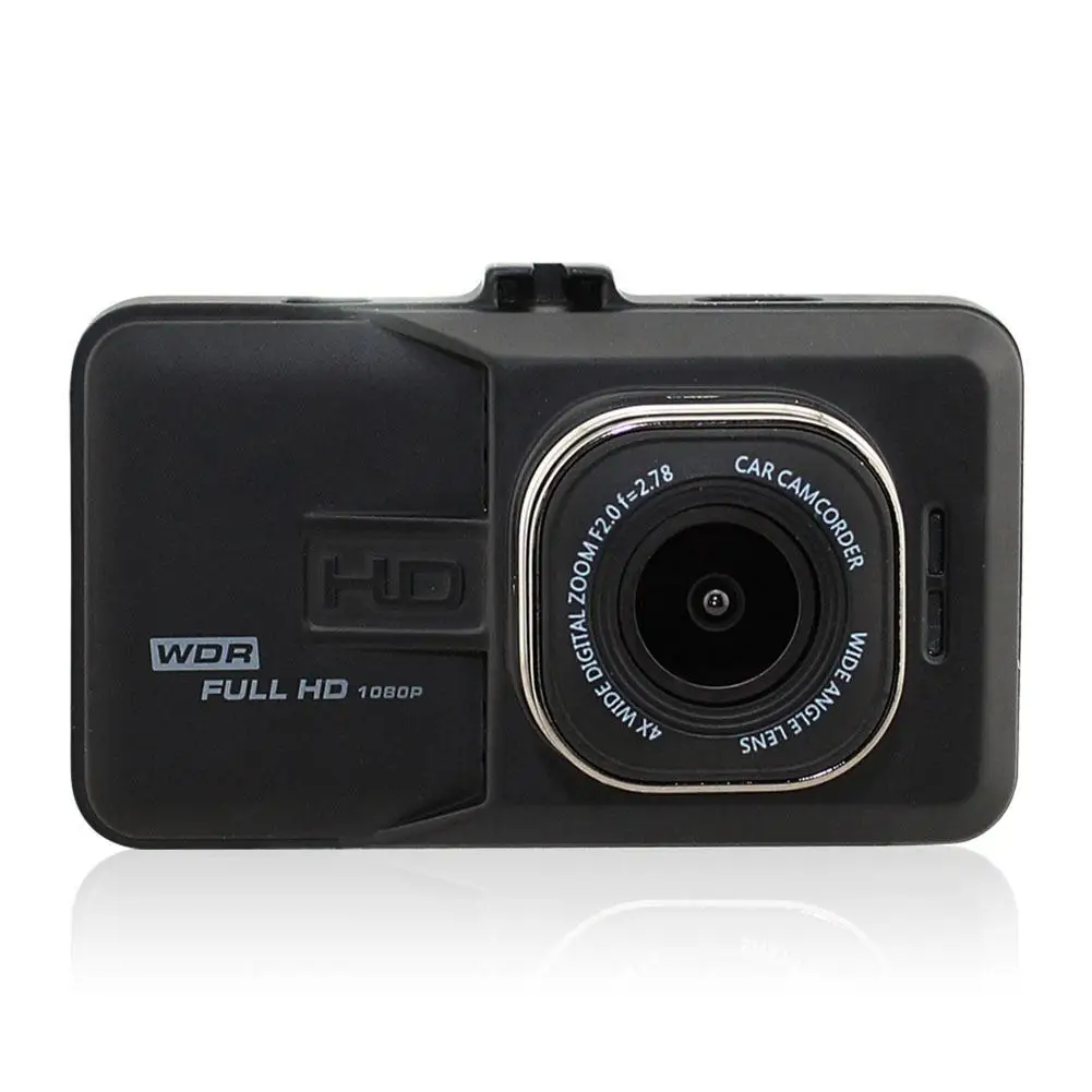 Автомобильный регистратор 3 дюйма FH06 Full HD 1080P Автомобильная камера DVR 170 ° EDR Dashcam g-сенсор Ночного Видения мониторинг парковки r30 - Название цвета: black