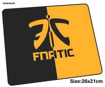 

fnatic mousepad 26x21cm gaming mouse pad big gamer mat High-end game computer desk padmouse keyboard locked edge play mats
