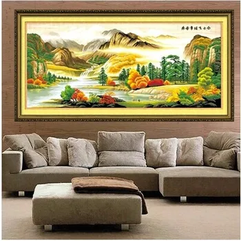 

Finished cross stitch for home decoration TC55
