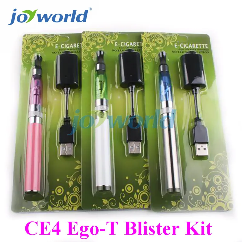 e-cigarette wholesale ego-t ego tank CE4 ego-T Blister Kit evod clearomize adjustable voltage ego battery vaporizer 2YY (18)