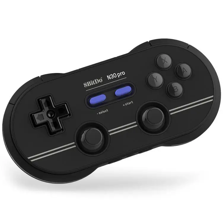 8Bitdo N30 PRO2 Универсальный беспроводной Bluetooth геймпад Игровая приставка с джойстиком для переключения пара Android MacOS паровой выключатель - Цвет: Black