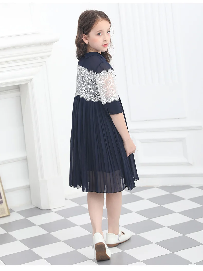 Summer Kids Girls Chiffon Princess For Girls Evening Party Dresses Teenager Children Clothing 5 6 7 8 9 10 11 12 14 16Year