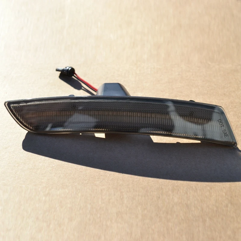 

Chevy Camaro 2016+Smoked Led Side Marker Lights-Front&Rear Set Of 2