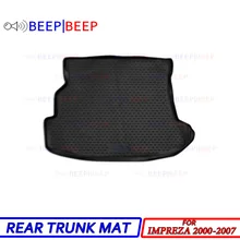 Для Subaru Impreza JDM 00-07 автомобильный коврик для багажника задний внутренний БАГАЖНИК Грузовой лоток напольный ковер автомобильный Стайлинг Аксессуары для интерьера