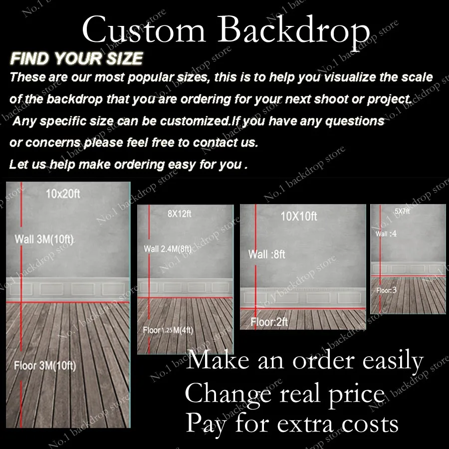 No.1custom backdrop