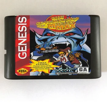 

The adventures of mighty max Game Cartridge Newest 16 bit Game Card For Sega Mega Drive / Genesis System