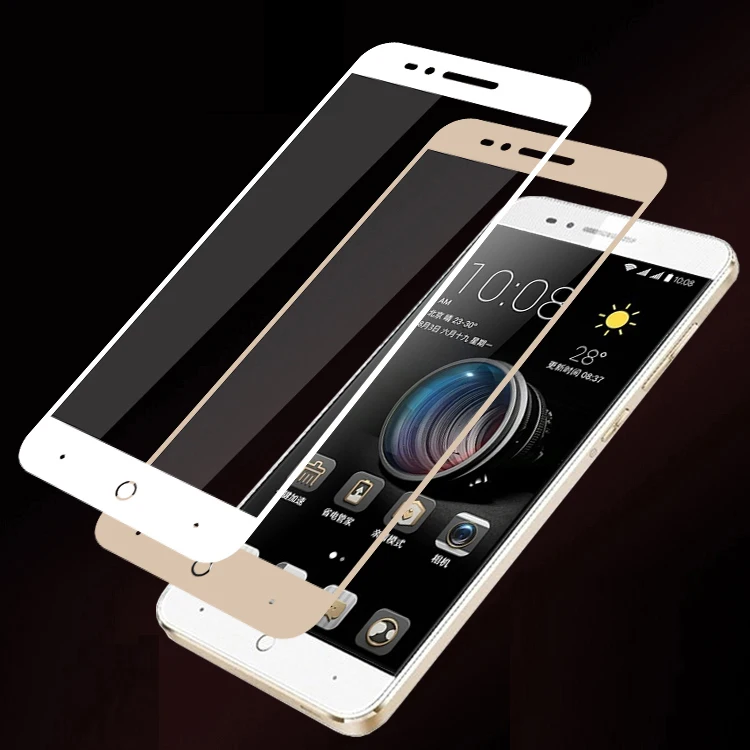 Закаленное стекло 9H 3D для ZTE Blade A610 полноэкранная Взрывозащищенная защитная