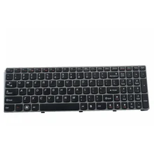 English New Keyboard for IBM LENOVO Ideapad G570 Z560 Z560A Z560G Z565 G575 G575GL G570A G780 G770 grey border laptop keyboard