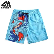 Модные 3D пляжные шорты с рисунком для Для мужчин летние выходные пляж плавки для серфинга Мужской купальный костюм шорты человек Повседневное Домашняя одежда AM2122