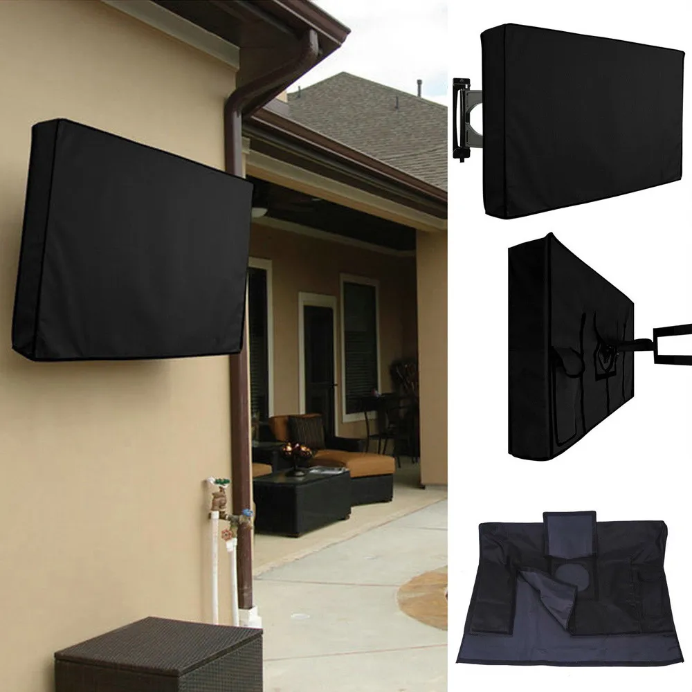 Outdoor TV Covers WITH BOTTOM COVER The Weatherproof And Dust Proof