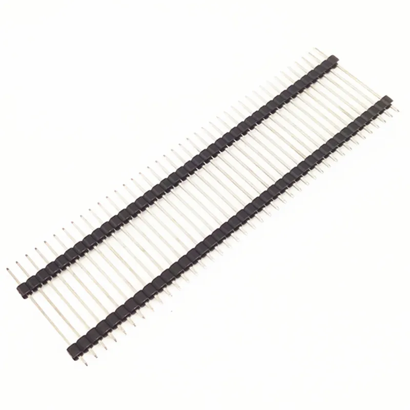 10pcs/lot Double Plastic Single Needle 2.54mm Spacing Needle Length 30MM Double Plastic Single Pin