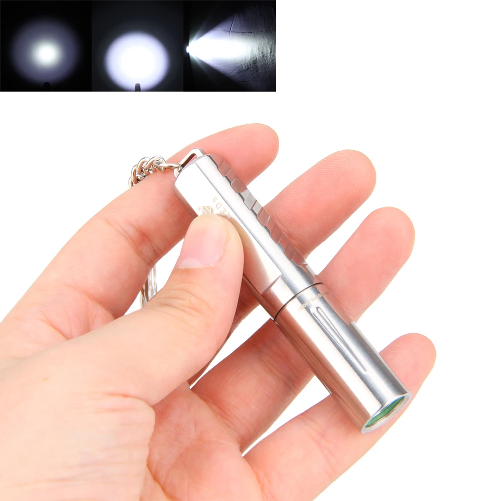 

Super Bright 800Lm R5 LED Mini Flashlight Mini Torch Keychain New lamp