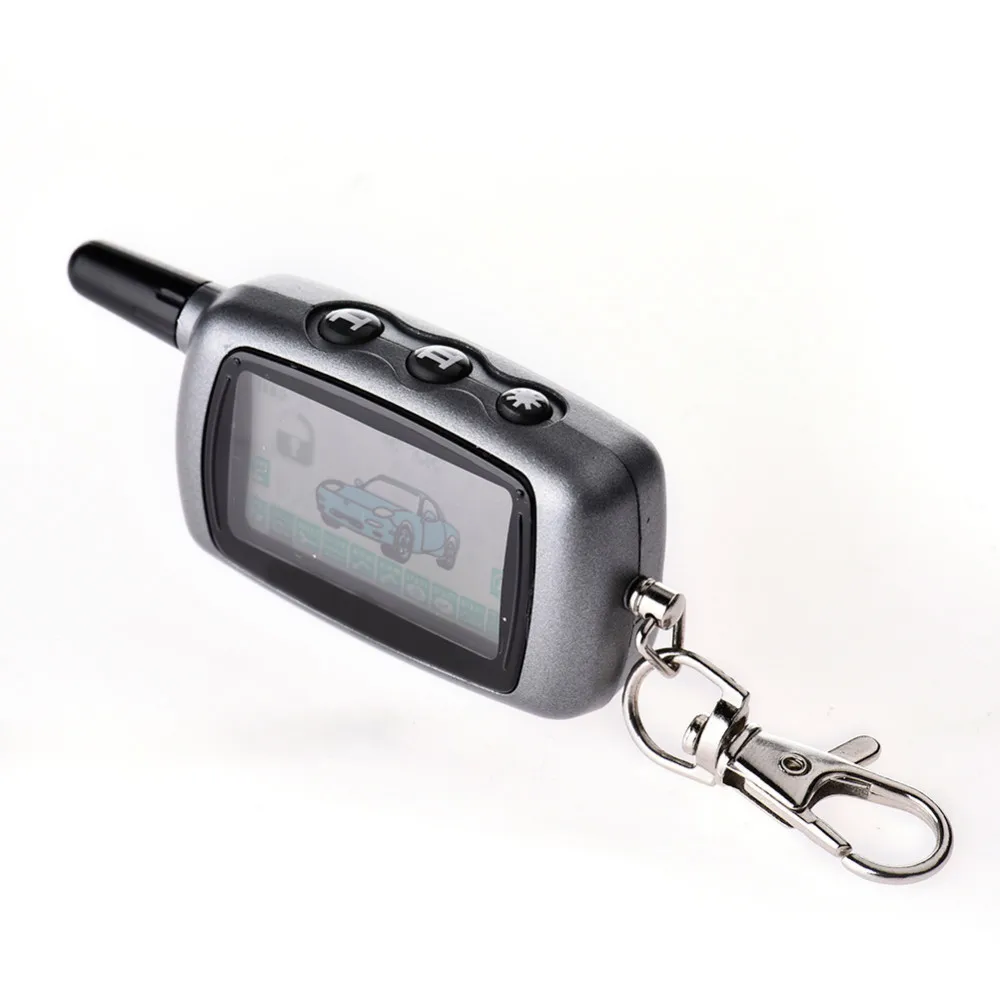 

2 Way Car Alarm System Remote Control For StarLine A9 LCD Remote Controller For Two Way Car Alarm Keychain