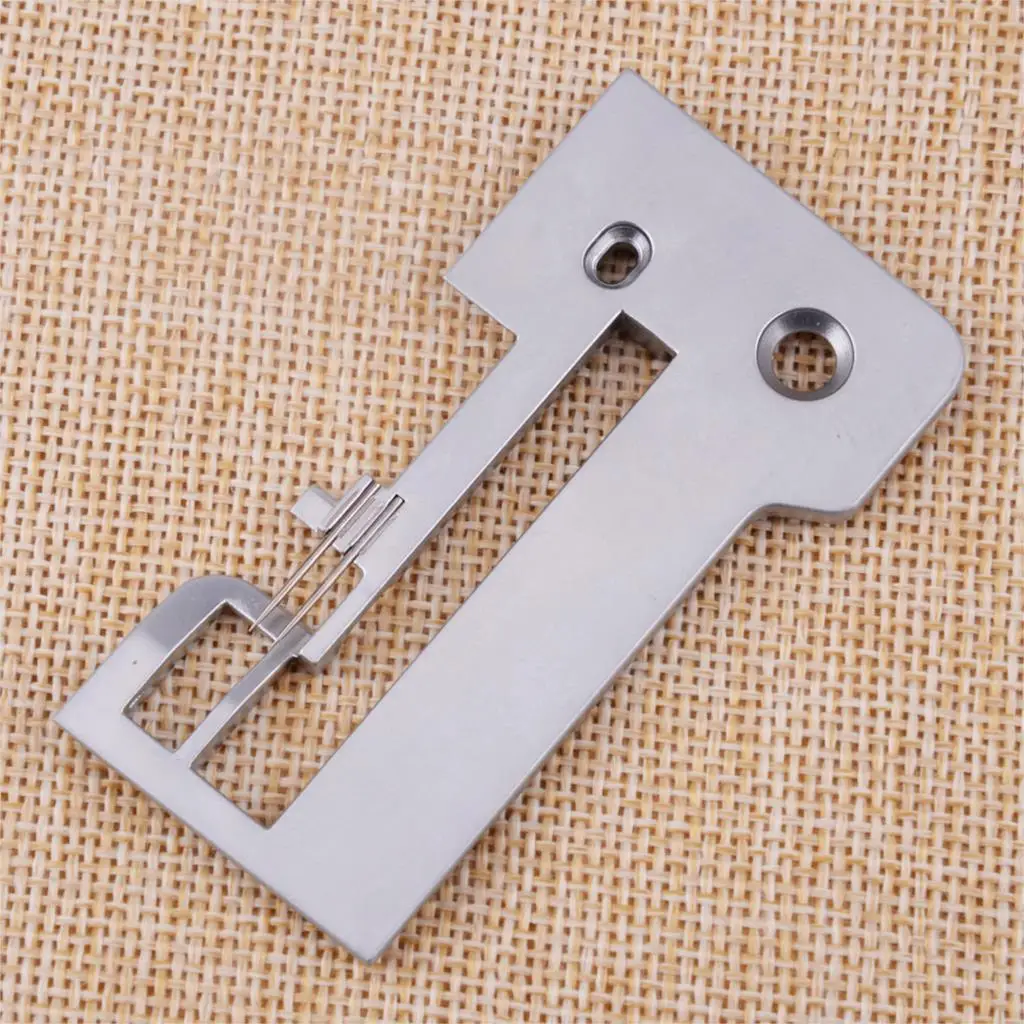 Серебристая игловая пластина 1 шт. подходит для швейной машины Brother Serger Overlock 929D 1034D