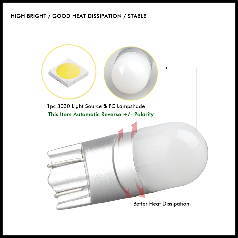 T10 Reading Clearance Light Auto Lamp