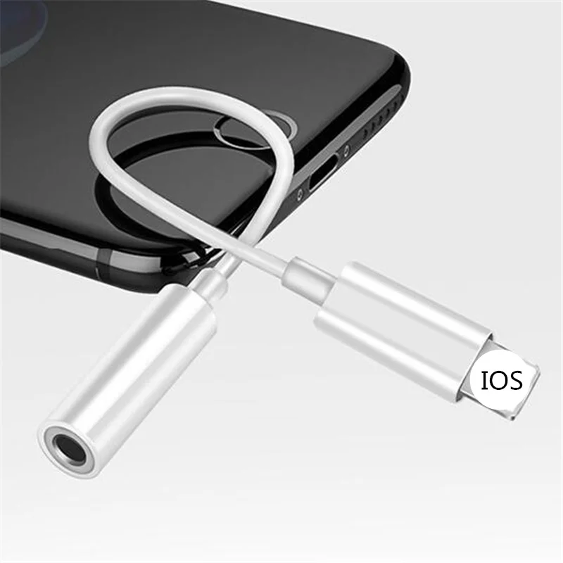 Beste Verlichting Naar Jack 3.5mm Koptelefoonaansluiting Converter Aux Naar verlichting Adapter Voor iphone X XR Kabel Spelen Muziek Ondersteuning IOS Systeem 10.3