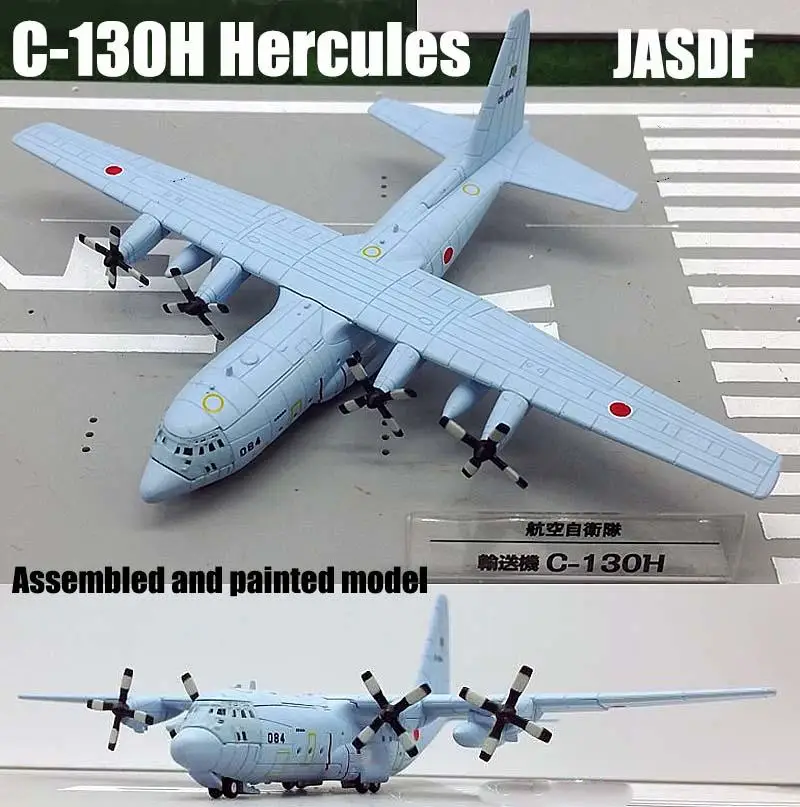 

Japan JASDF C-130H Hercules transport aircraft 1:250 diecast Model plane