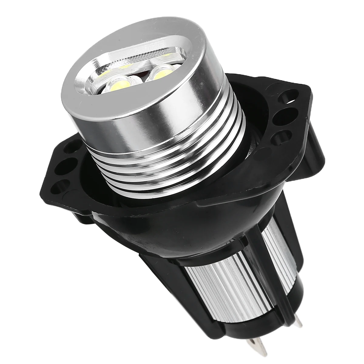 1 Pair 10W 12V Car Angel Eyes LED Headlight Super Bright Halo Ring Light Headlamp Bulb For BMW E90 E91 3 Series