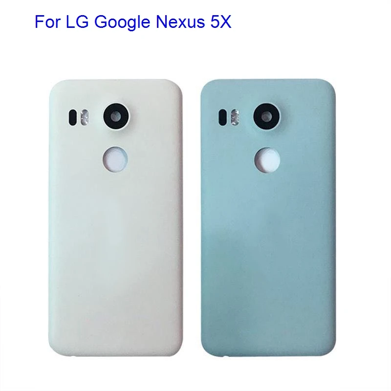Для LG Google Nexus 5X задняя крышка батарейного отсека задняя дверь корпус
