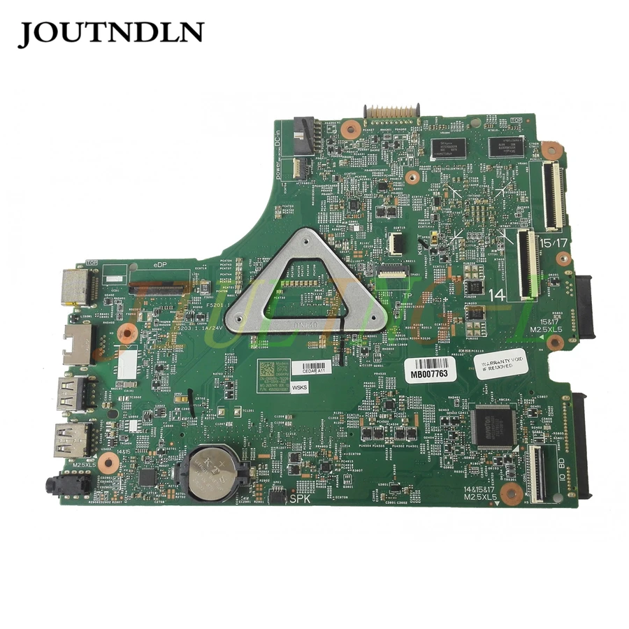 Excellent JOUTNDLN FOR DELL INSPIRON 15 3542 MOTHERBOARD 66KRV 066KRV CN-066KRV I5-4210U CEDAR_INTEL-MB 13269-1 FX3MC 1 Excellent JOUTNDLN FOR DELL INSPIRON 15 3542 MOTHERBOARD 66KRV 066KRV CN-066KRV I5-4210U CEDAR_INTEL-MB 13269-1 FX3MC 1